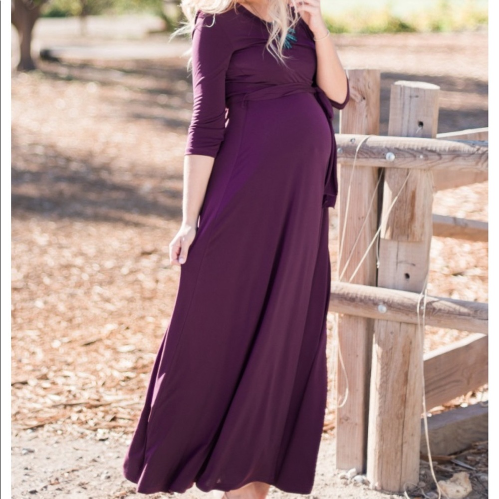 PinkBlush Maternity Maxi Dress